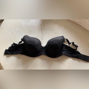 Black Lace 34DDD Victorias Secret Bra